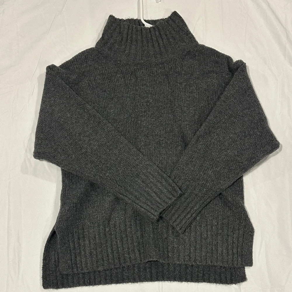 a new day Charcoal Turtleneck Sweater - Picture 3 of 5